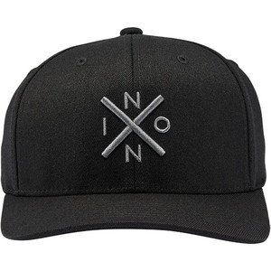 2024 Gorra Nixon Exchange Flex Fit C2875 - Negro / Carbn